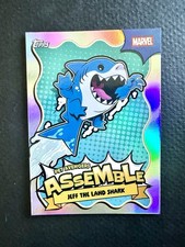 Topps 2026 Marvel Neon Jeff The Land Shark Pet Avengers Assemble PAA-6 Card picture