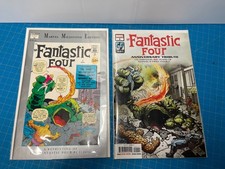Fantastic Four #1 Marvel Milestone Edition Reprint 1991 30 Yr + FF 1 60 Yr 2021 picture