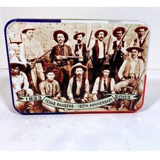 Smith & Wesson Texas Rangers 180th Anniversary Knife and Badge Set in Tin 2003 picture