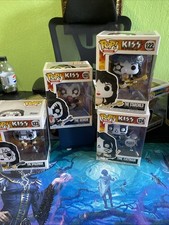 Funko Pop KISS Rock N Roll Band Set Of 4 🔥🔥 2019 Spaceman Starchild Demon picture