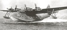 Sikorsky VS-44A Excalibur Flying Boat Aircraft Mahogany Wood Model Small New picture