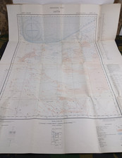 WW1 1916 BRITISH WAR OFFICE map of EGYPT entitled 