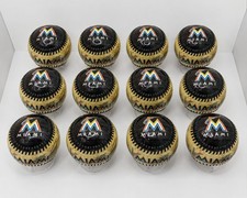 Miami Marlins Skyline Collectible Souvenir Baseball Ball Lot of 12 picture