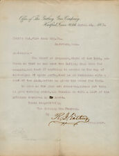 RICHARD J. GATLING - TYPED LETTER SIGNED 04/14/1885 picture