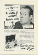 Remington Shavers Bob Hope Solved Gift Problems 1948 Vintage Ad Remington picture