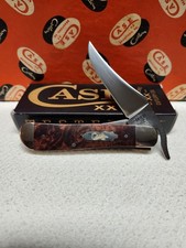2022 Case Xx Russlock Brown Maple Burl Wood  picture