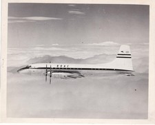 B&W 8x10ish PR Photo BOAC Bristol Britannia (PAM146) picture