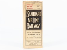 Antique SAL Seaboard Air Line Railway Public Timetable 1901 picture