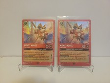 Disney Lorcana Promo Cards Mickey Mouse Pirate Captain Holo 18/P2 (MINT) Cond. picture