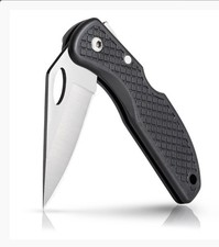 Maxam Falcon VII Lockback 7 Inch Honed Blade Pocket Knife With Steel Carry Clip picture