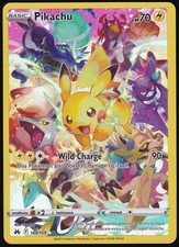 Pikachu 160/159 Crown Zenith Secret Rare Full Art Pokemon Card Holo English HP70 picture