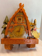 Disney Snow White Cottage Cuckoo Clock Limited Edition picture