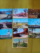 10 vintage Arizona Post Cards posted and unposted picture
