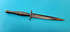 WWII Scarce Variant Multi Ribbed Fairbairn Sykes F-S Knife Dagger TR1333 picture