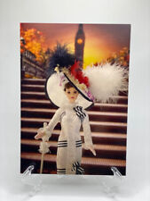 Brand New My Fair Lady Barbie Audrey Hepburn Liza Dolittle Artprint/Postcard picture
