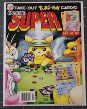 Cracked Super #17 Puke-Mon Pokemon Parody Cards Complete Uncut Insert NM Rare picture