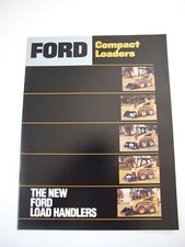 Ford CL-25/35/45/55/65 Compact Loader Skid-Steer Color Brochure 16 pg. MINT '83 picture