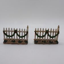 Colonial Williamsburg Collectables Decorated Fence Lot Of 2 picture