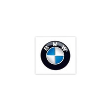 BMW Key FOB Roundel Emblem 11MM 66122155753 Silver  picture