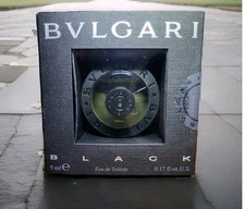 Bvlgari Black EDT  Sealed 0.17oz / 5ML Rare Mini Collectible Male / Unisex  picture