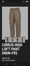 Massif Cirrus High Loft Pant (NON-FR) - Tan499-Large Reg  picture