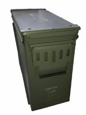Military 20mm AMMO CAN M548 1500 ROUNDS 7.62 METAL LARGE AMMO CAN Grade 1 picture