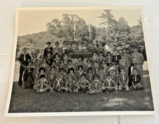 Troop 461 Zion Mennonite Church Boy Scouts Vintage Photo Souderton PA 1970s picture