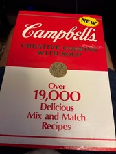 Campbells Creative Cooking With Soup 19,000 Mix and Match Recipes 1985 Hardcover picture