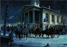 Bravest of the Brave Mort Kunstler Artwork Postcard Unposted picture