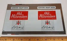 SCHLITZ Old Milwaukee Beer Unrolled Flat Sheet 12 Oz. Beer Can Milwaukee 1966 picture