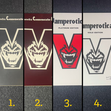 Vamperotica Commemorative Edition 4 Lot Gold Platinum Variant Brainstorm Comics picture