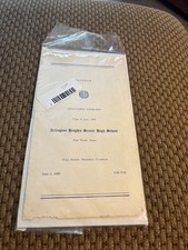 1969 Arlington Heights High School Graduating Exercises Program Ft Worth Texas picture