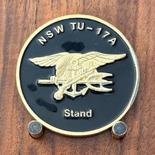 SEAL Team 17 TU-A NSW TU-17A Double Sided Challenge Coin  M#36 picture