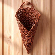 Fall Hanging Cornucopia Basket 11.81'' Thanksgiving Cornucopia Horn of Plenty fo picture