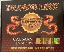 🐉 CAESARS REWARDS 🐉 DRAGON LINK Promo Set Backpack & Tumbler Aristocrat Gaming picture