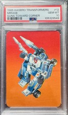 1985 Hasbro Transformers #12 Mirage PSA 10 picture