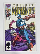 New Mutants 40 Near Mint NM Marvel 1086 picture