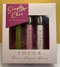Tocca Simply Chic Fragrance Set Spray 3x4.5mL “Florence, Cleopatra, Simone” NIB picture