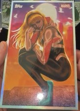 2026 Topps Marvel Vault Box Topper Originals GHOST-SPIDER Art Card by Ariel Diaz picture
