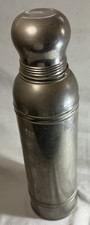 Vintage Icy-Hot Bottle Co Metal Thermos No.62  with Cork 14