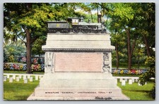 Miniature General Chattanooga Tennessee Vintage Postcard picture