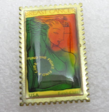 Vtg 1998 USPS Breast Cancer Research Stamp Fund The Fight Find A Cure  (E652) picture