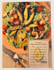 Vintage 1994 California Avocado Salad Magazine Advertisement Print Ad picture