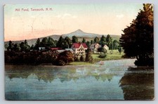 1907 Tamworth, NH Mill Pond Vintage Postcard G. W. Morris New Hampshire picture