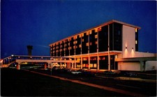 Skycenter Postcard Huntsville AL Hotel Night View Tri-Ads Company Unposted picture