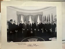 President Richard M. Nixon signed autographed B&W 13