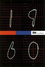 IBM Annual Report Poster - 1960s Design 24x36” RARE Reprint 🤯💯 picture