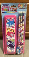 NEW Vintage Lisa Frank Collector's Pencil Case Set: Cats picture