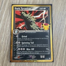 Pokémon TCG Dark Tyranitar 19/109 30th Celebration | NM /MINT picture