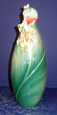 NIB - Franz FZ01730 Canna Lily Vase picture